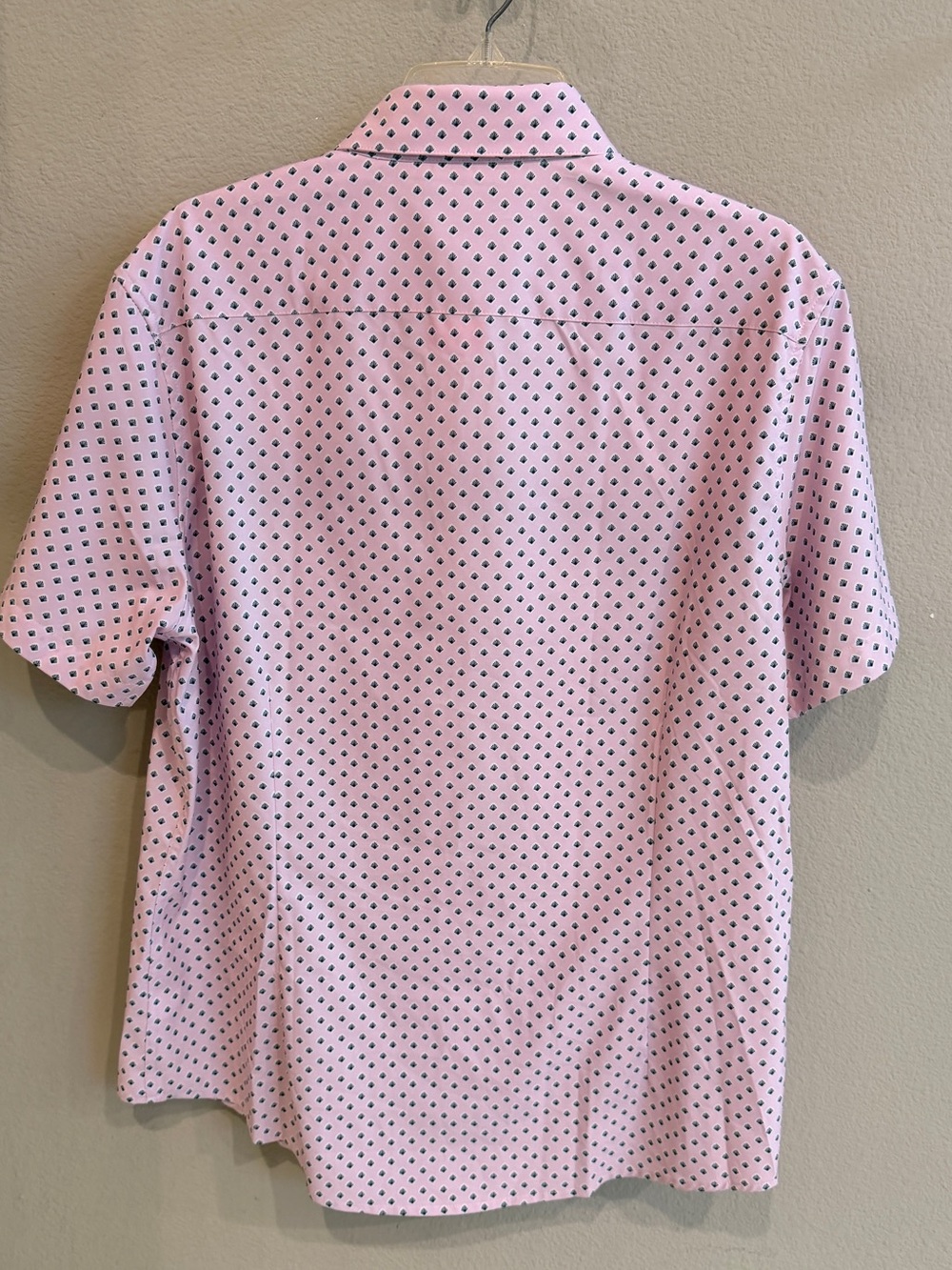 Mizzen+Main Leeward Pink Performance Button Front Shirt Byron Nelson Large - Picture 3 of 7